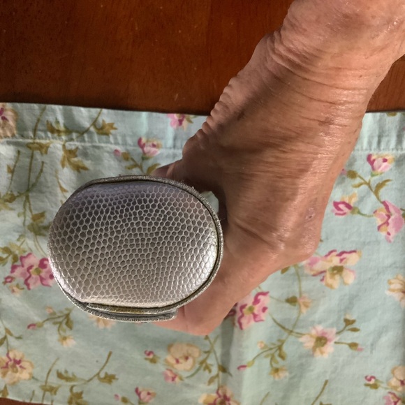 Judith Leiber Silver Glasses Case - Picture 4 of 6